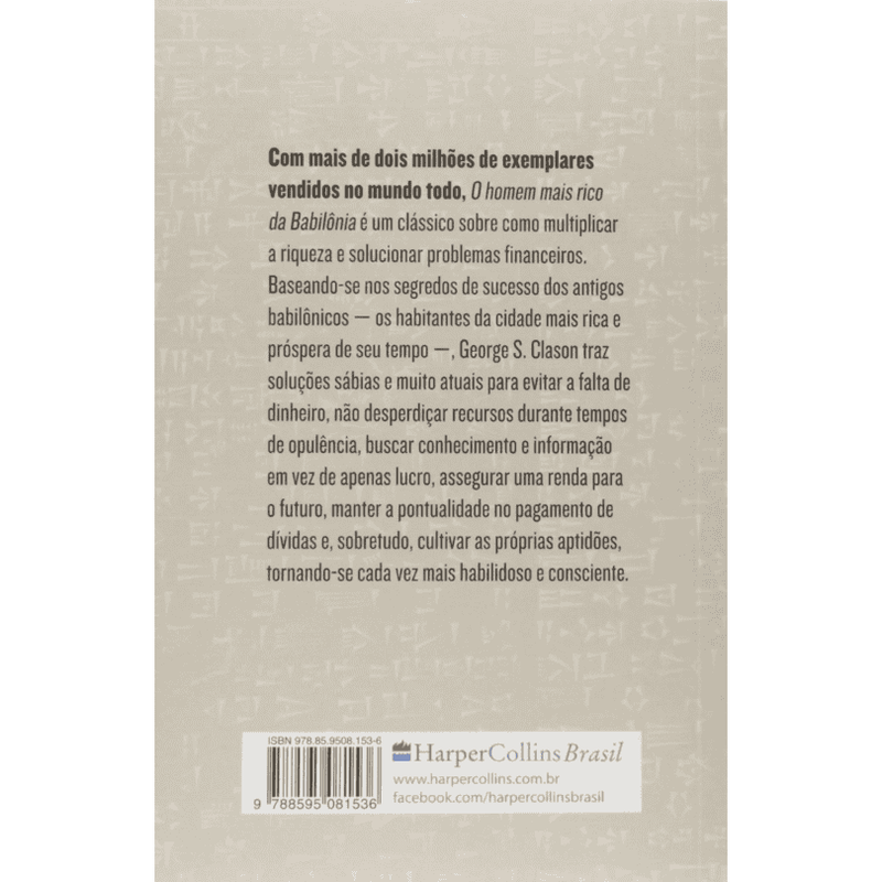 O Homem Mais Rico da Babilônia - (George S. Clason)
