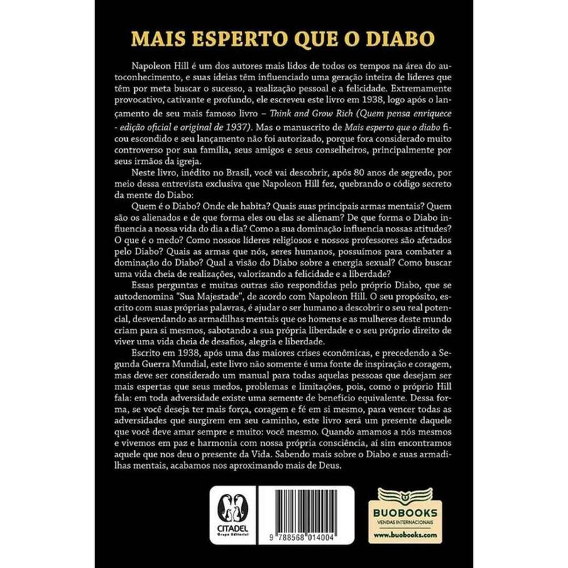 Mais Esperto que o Diabo - (Napoleon Hill)