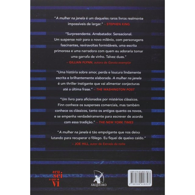 A Mulher na Janela - (A. J. Finn)